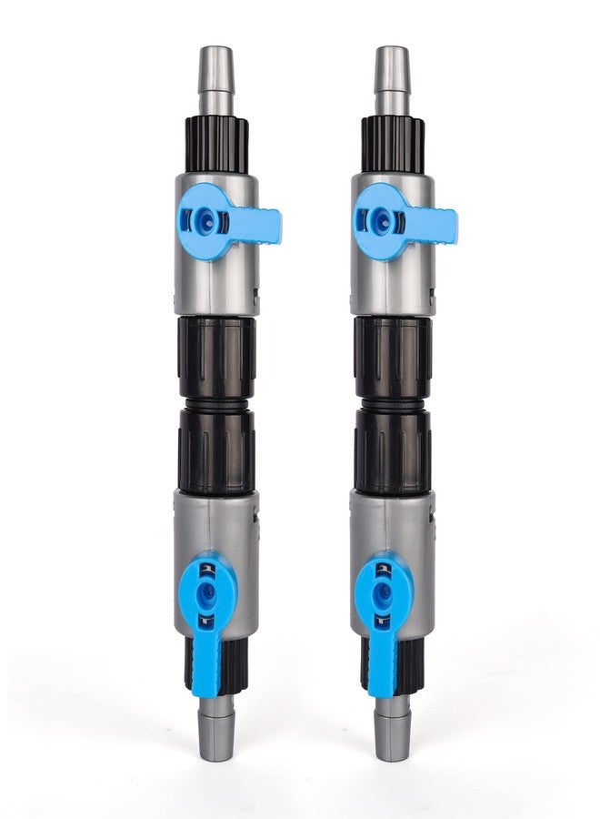LANDEN Double Tab Connector for Aquarium, Canister Filter Hose Connector, Fish Tank Water Flow Control, Quick Release Valve, - Image 4